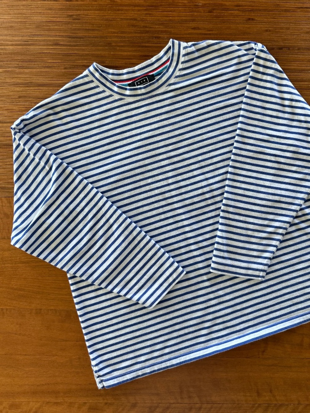 AYR French Fry Tee Striped Blue  - XS